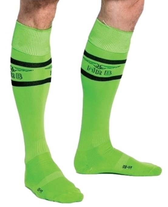 Chaussettes hautes Urban Football Socks Vert Neon