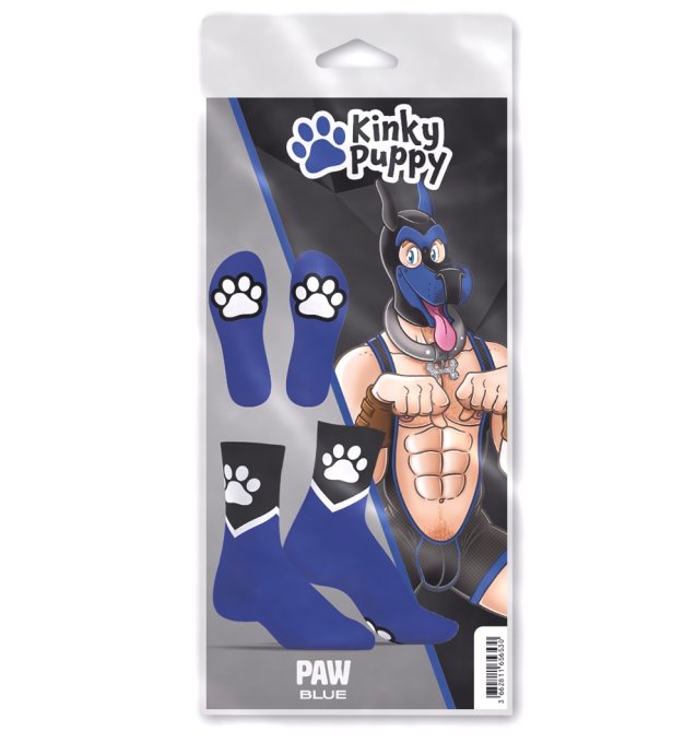 Chaussettes Paw Kinky Puppy Bleues