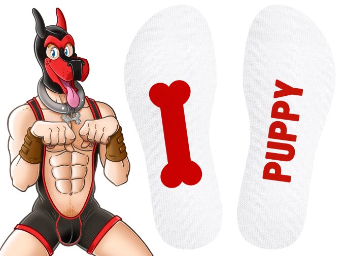Chaussettes Proud Puppy Kinky Puppy