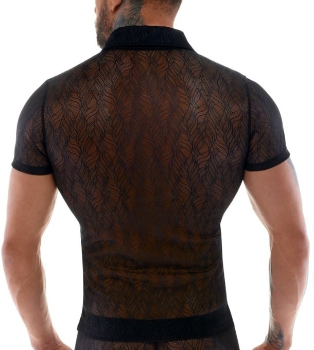 Chemise en dentelle Svenia Noire