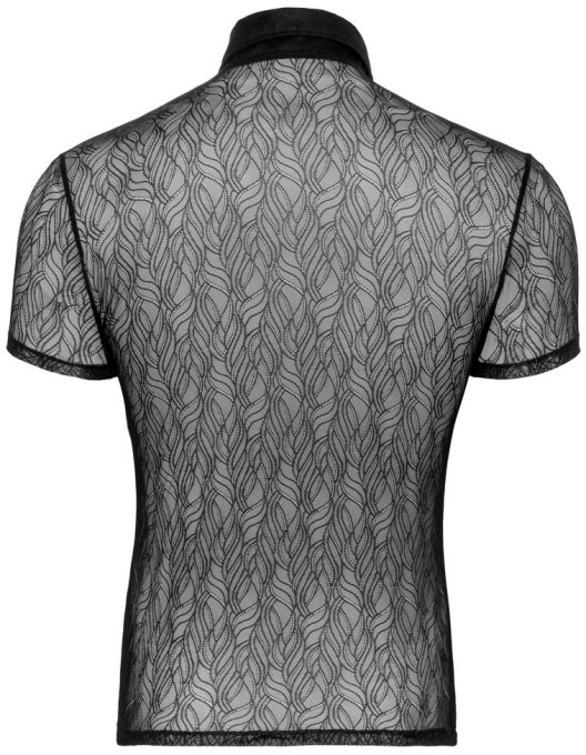 Chemise en dentelle Svenia Noire