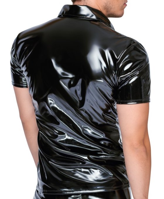 Chemise VINYL POLO Noire