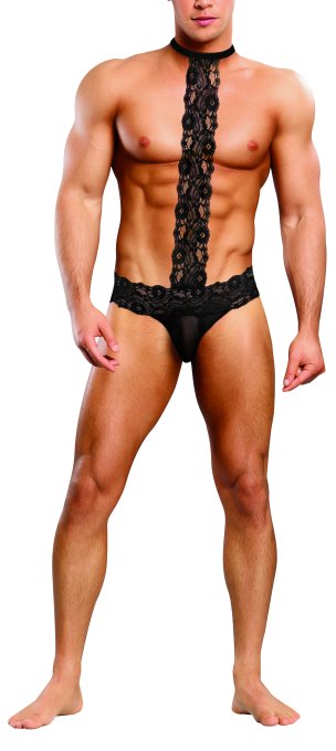 Choker Thong Scandal Lace Noir