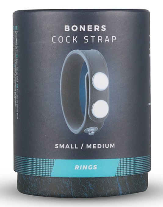 Cockring Cock Strap 15mm Noir