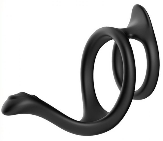 Cockring Double Stim Silicone