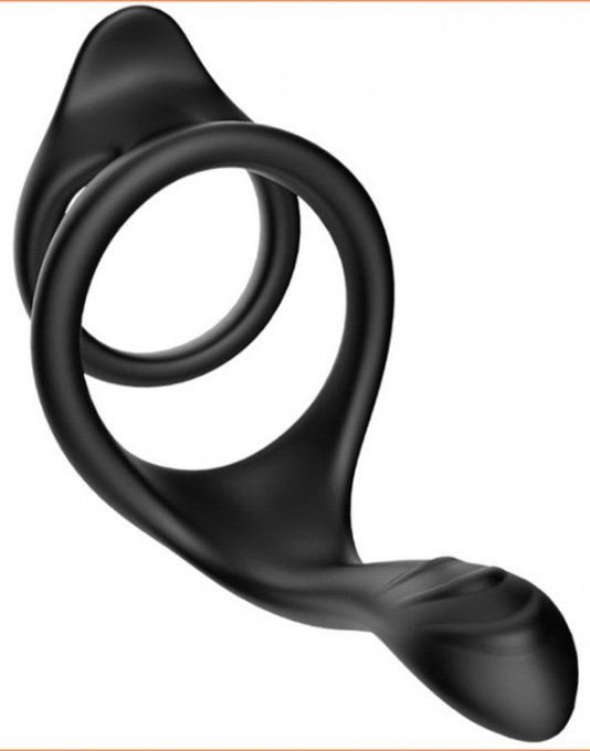 Cockring Double Stim Silicone