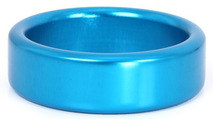 Cockring en aluminium Circle 15mm Bleu
