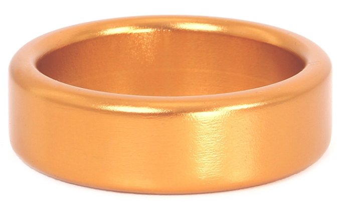 Cockring en aluminium Circle 15mm Doré
