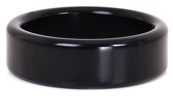 Cockring en aluminium Circle 15mm Noir