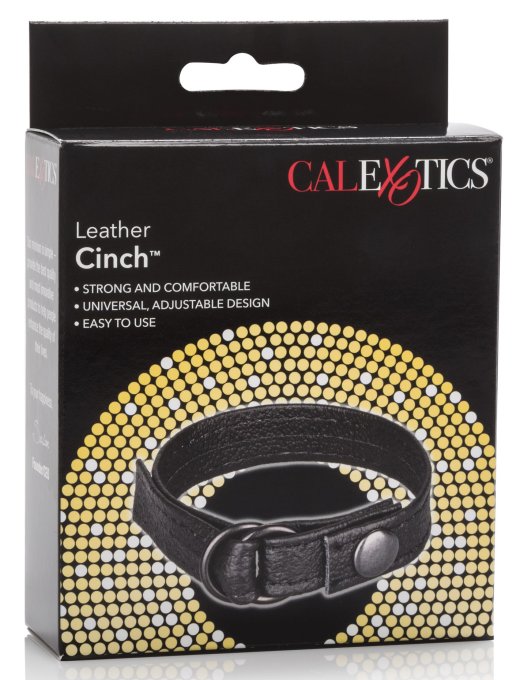 Cockring en cuir CINCH Noir