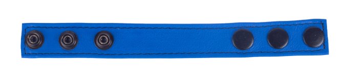 Cockring en cuir Cocky Bleu