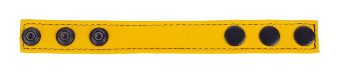 Cockring en cuir Cocky Jaune