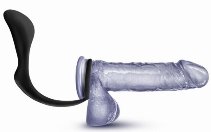 Cockring et Plug Anal Adventures Ring Plus 8 x 3cm