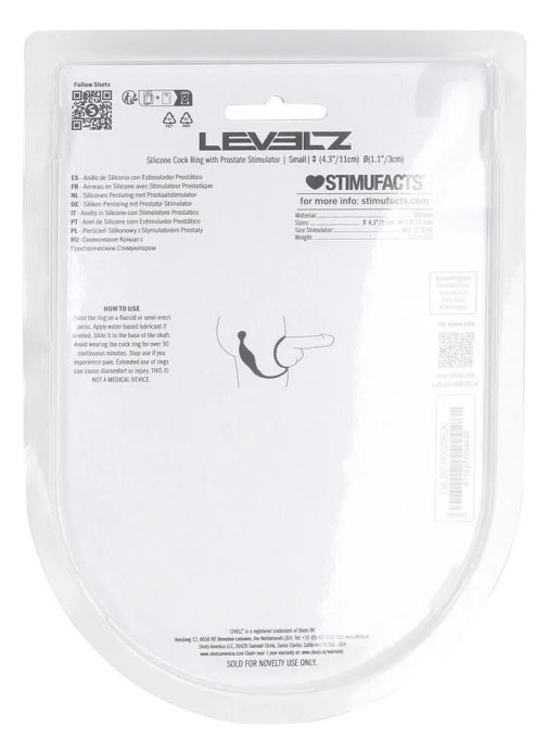 Cockring  et Stimulateur prostate Ringpy S 9 x 2.4cm