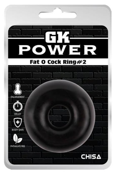 Cockring Fat O Ring N°2 Noir