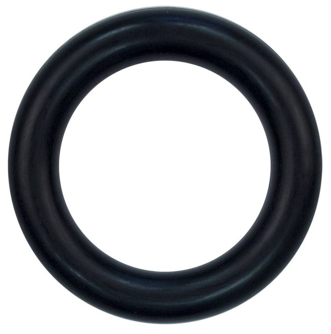 Cockring Fix Rubber Thick Noir