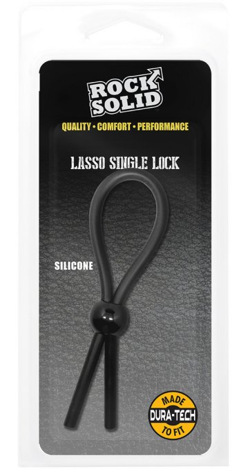 Cockring Lasso Single Noir