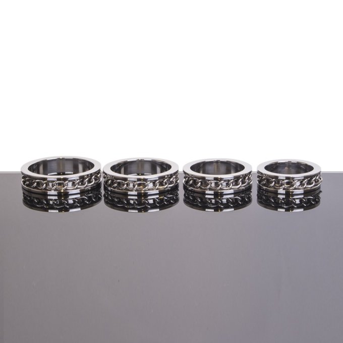Cockring LINK INLAY Brillant