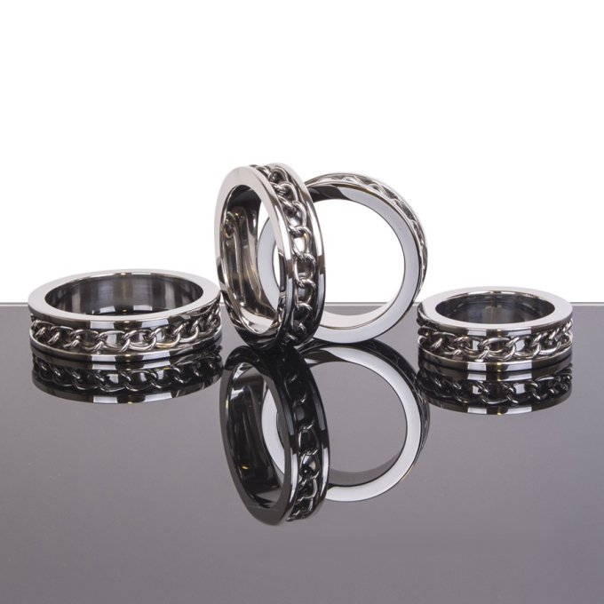 Cockring LINK INLAY Brillant