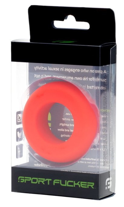 Cockring Muscle Ring 30mm rouge