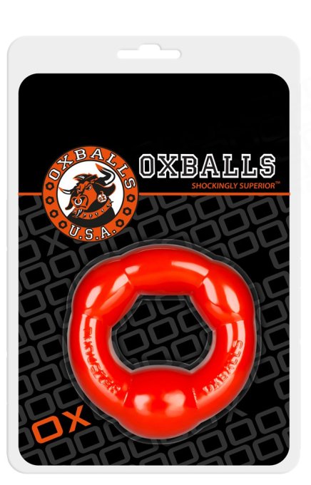 Cockring Oxballs Thruster Rouge