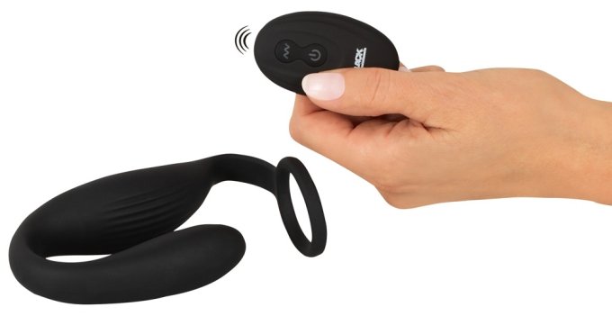 Cockring Plug Vibe Velvet 8 x 2.5cm