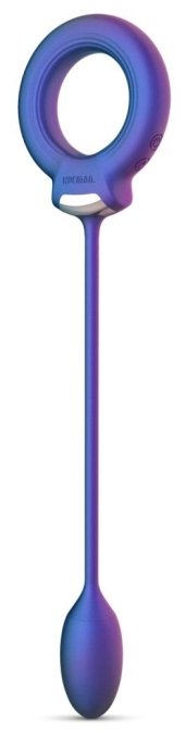 Cockring + Plug vibrant Eclipse Hueman 6.5 x 3cm - Diamètre 45mm