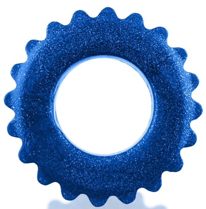 Cockring Plushy 26 mm Bleu