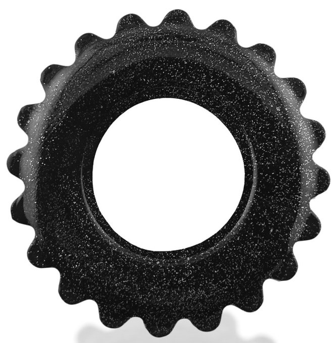 Cockring PLUSHY Oxballs 26 mm Noir