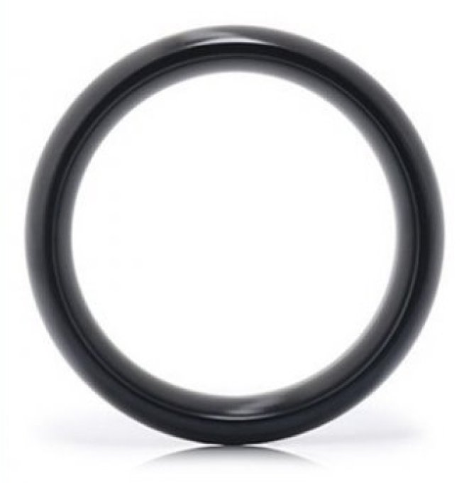 Cockring Round Ring Noir