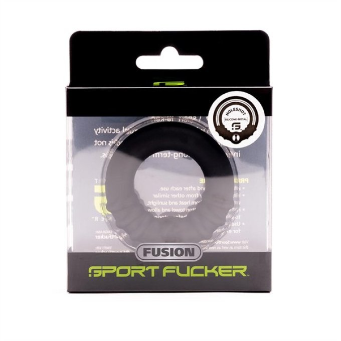 Cockring Silicone Holeshot noir