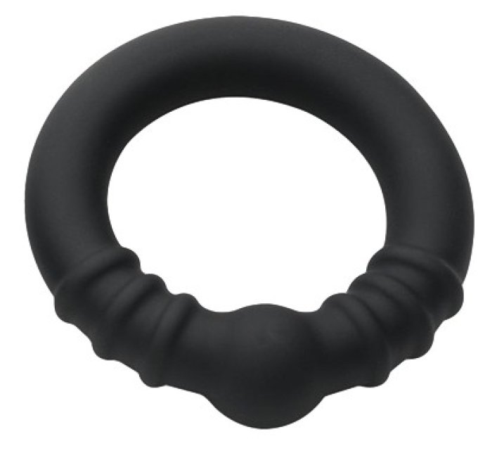 Cockring Silicone Holeshot noir