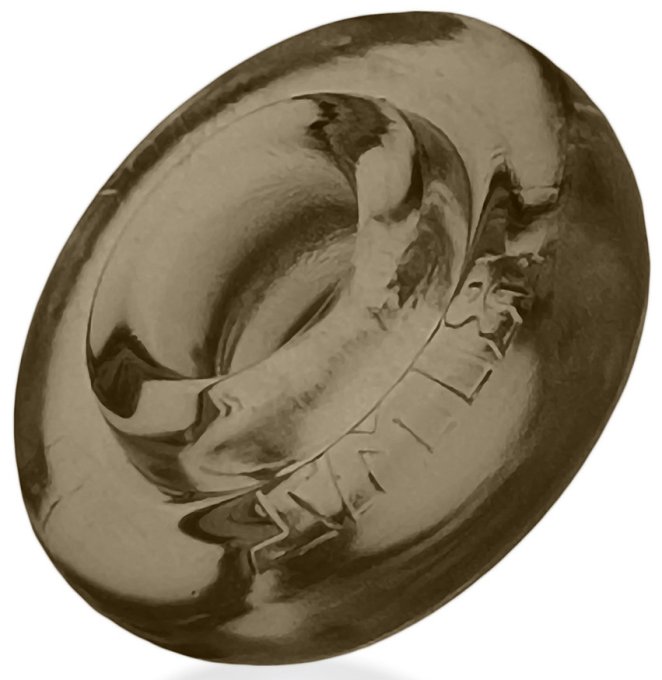 Cockring souple Rimz Big 21 mm Gris Storm