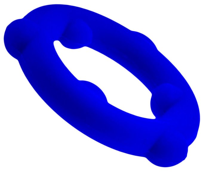 Cockring Spinner 25 mm Bleu