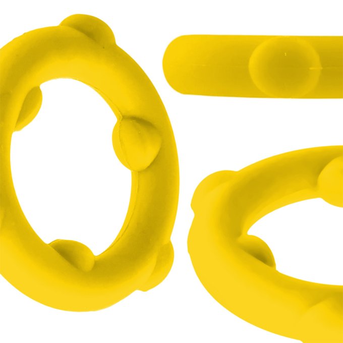 Cockring Spinner 25 mm Jaune