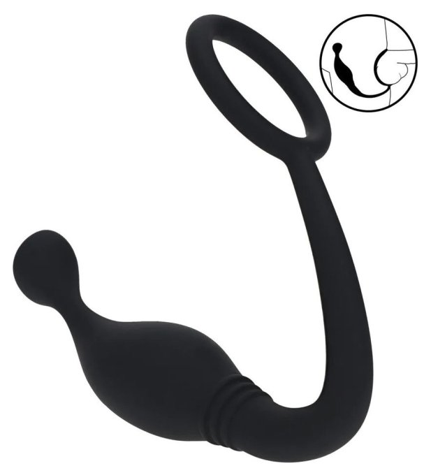 Cockring-Stimulateur prostate Ringpy L 12 x 3.3cm