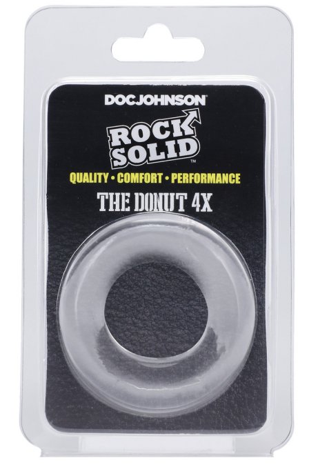Cockring The Donut 4X 30 mm Transparent
