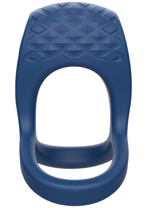 Cockring vibrant Brutal 45 mm Bleu
