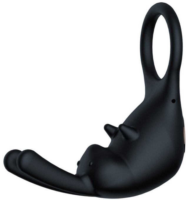 Cockring vibrant Good Rabbit 25mm Noir