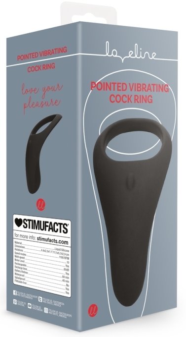 Cockring vibrant Pointed Ring 45mm