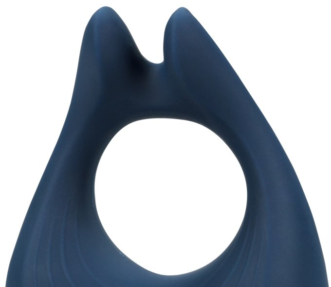 Cockring Vibrant Pointu Baltic 34mm Bleu