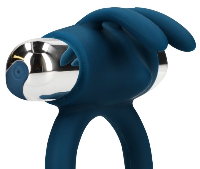 Cockring Vibrant Rabbit Baltic 35 mm Bleu