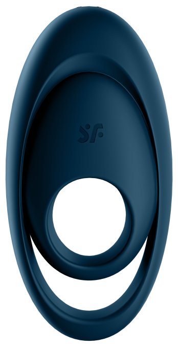 Cockring vibrant Satisfyer Glorious Duo Navy