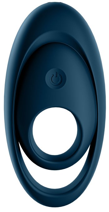 Cockring vibrant Satisfyer Glorious Duo Navy