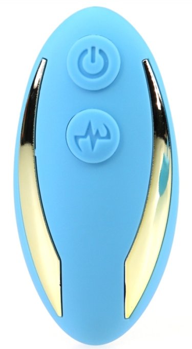 Cockring vibrant Shark 29mm Bleu