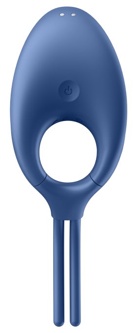 Cockring vibrant Swordsman Satisfyer Bleu