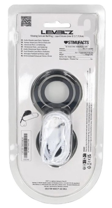 Cockring Wing Vibe 45 mm Noir