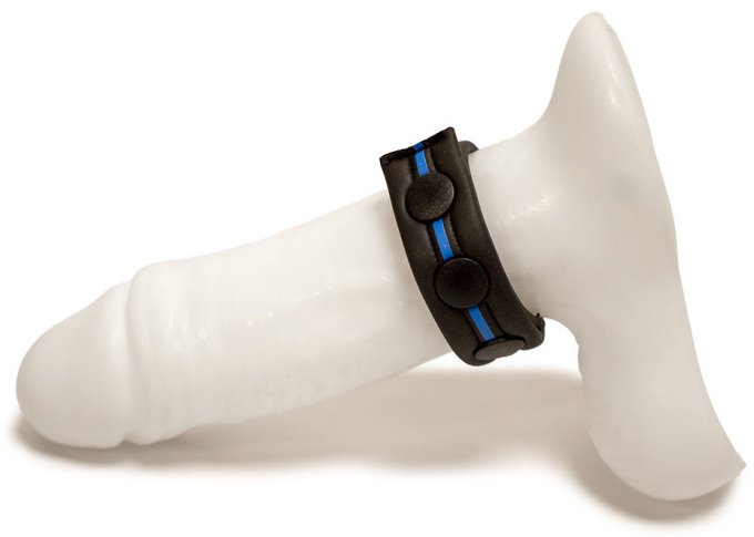 Cockstrap Brutus 40-60 mm Noir-Bleu