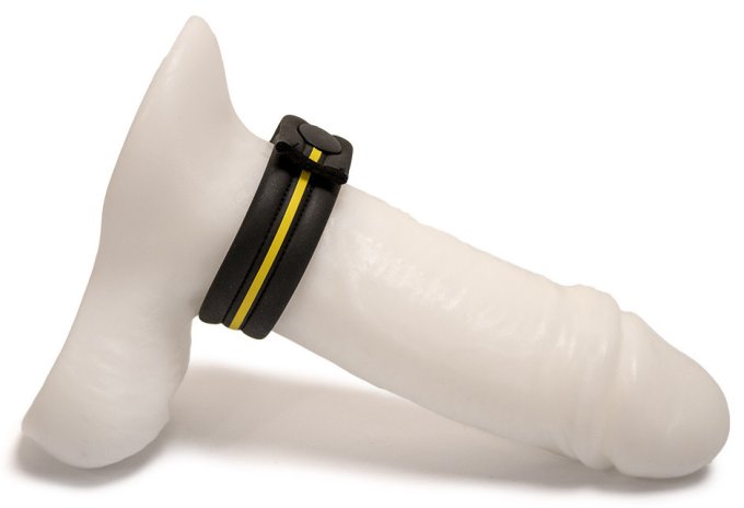 Cockstrap Brutus 40-60 mm Noir-Jaune