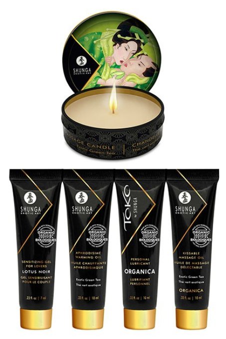Coffret Ensemble Secret de Geisha - Thé vert exotique